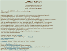 Tablet Screenshot of jdmcox.com